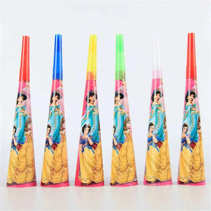 Princess Party Decorations Kids Girls Birthday Supplies Include Paper Cup Plate Napkin Balloon Banner Tablecloth Cake Topper Good Vibrations