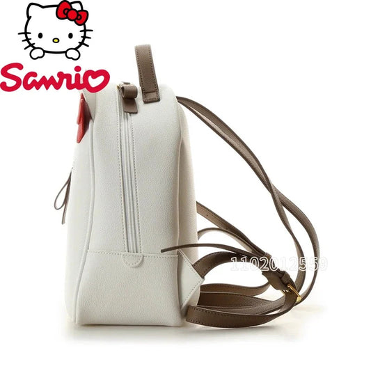 sanrio Hello Kitty New Women's Mini Backpack Luxury Brand Original Women's Backpack Cartoon Cute Casual Backpack High Quality Good Vibrations