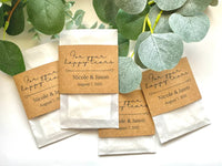 Wedding Party Favors for Guests, For Your Happy Tears Wedding Tissues, Tears of Joy Tissue Packets, Wedding Handkerchief Good Vibrations