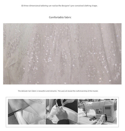 Classy Long Sleeves Arms Hiding Retro Small Light Wedding Dress