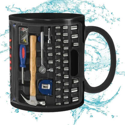 Mechanician Mug Funny Black Ceramic Mug For Coffee Large Tea And Coffee Cup Black Ceramic Mug For Whiskey Juice Wine Beer Soup Good Vibrations
