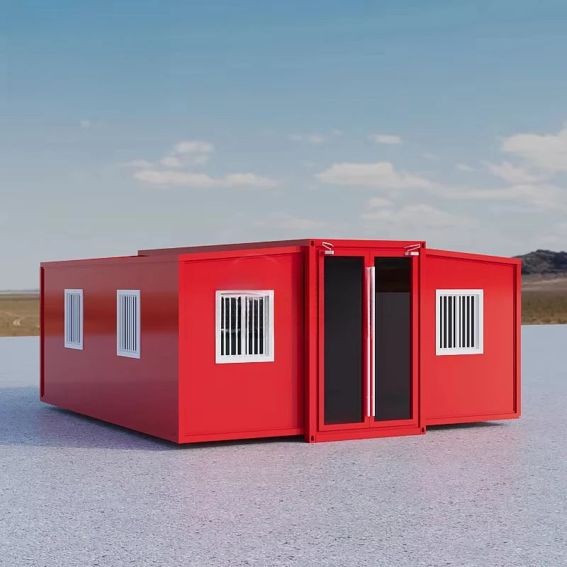 Expandable Container House 20 40ft Casa Prefabricada Vivienda Luxury Prefabricated Modular House 2-4 Bedrooms Prefab Tiny Homes Good Vibrations