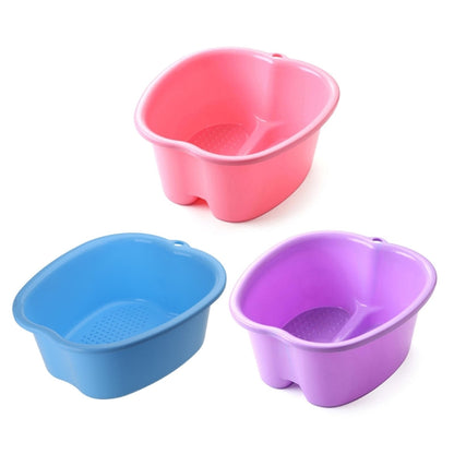 Plastic Large Foot Bath Spa Tub Basin Bucket for Soaking Feet Detox Pedicure Massage Portable 4 Colors Good Vibrations Adult Super Store