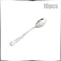 Birthday Party Decor Silver Paper Plates Banner Tablecloth Disposable Tableware Set Baby Shower Wedding Bachelor Party Supplies Good Vibrations