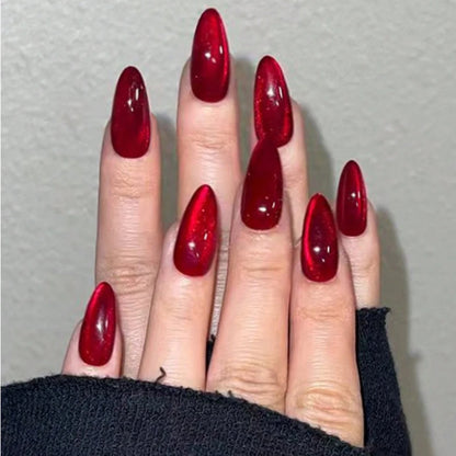 24PCS Halloween Fake Nails Black Water Droplet Shape With Pumpk in Acrylic Nails Press on Nails Gifts For Women And Girls Good Vibrations