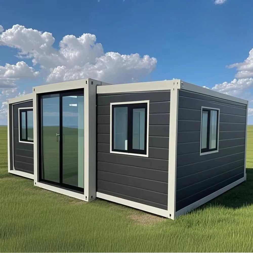 Double Storey Container House Modular House Design 20ft 40ft Custom 2/3/4 Bedrooms for Work Office Warehouse Portable House Good Vibrations