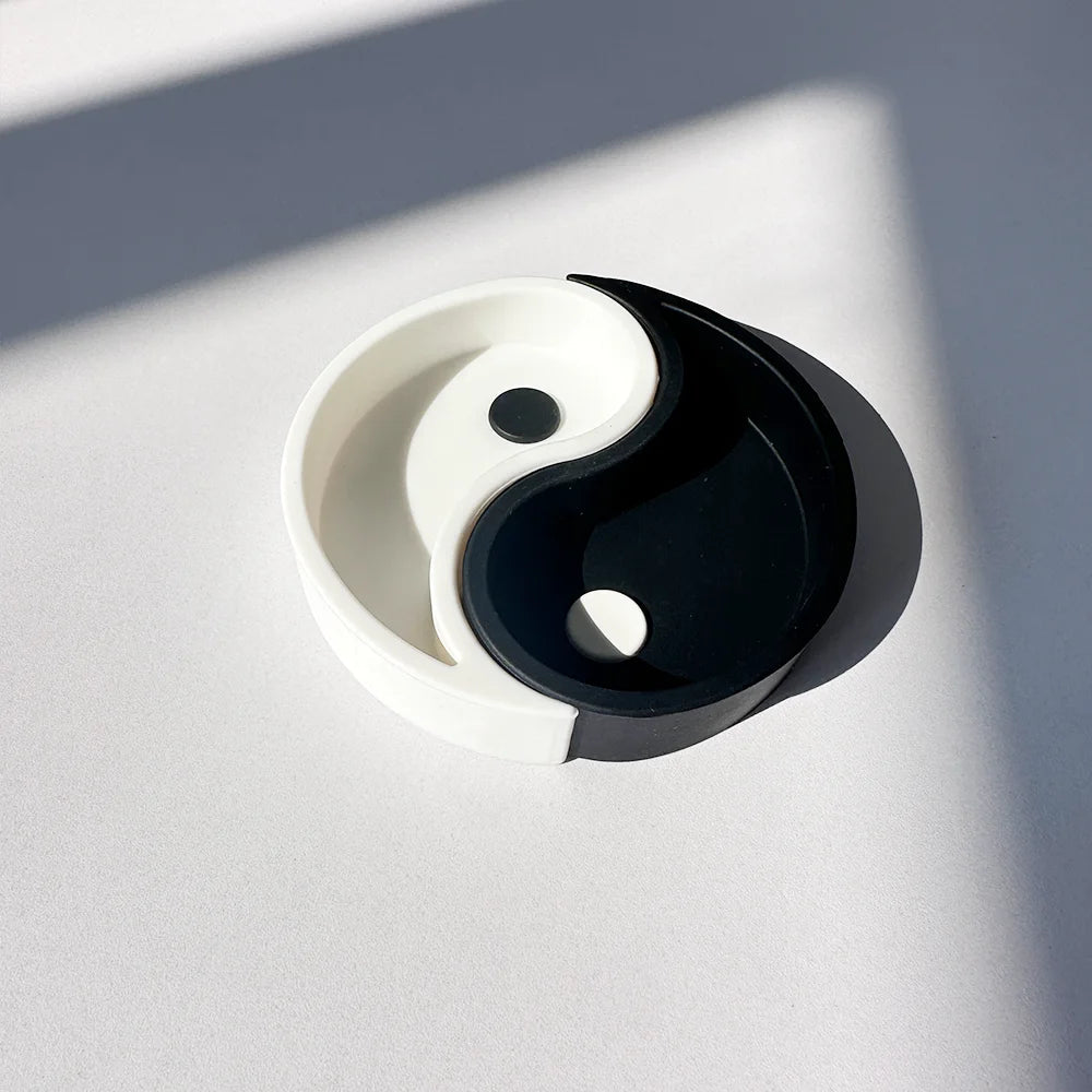 Tai Chi ashtray silicone Chinese style ashtray can be separated for easy and portable cleaning Good Vibrations Adult Super Store