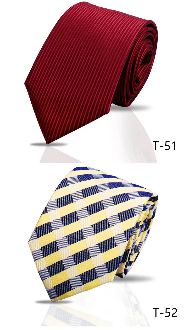 Elegant Ties For Men Fashion Item Necktie High Quality Classic Men Tie Suit Accessories Wedding Gifts Business Party Wholesale Good Vibrations