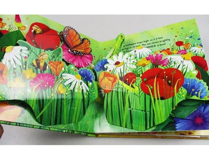 English Educational 3D Flap Picture Book Children Kids Reading Books for 3-6 Years Old Good Vibrations