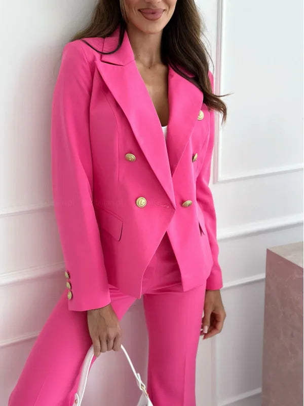 Autumn Jacket Blazer Women Coat Short White Blazer Female Office Black Ladies Long Sleeve Elegant Woman Casual Coats Streetwear Good Vibrations
