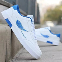 Men Sneakers 2024 Summer Men's White Sports Shoes Fashion Male leather casual Shoe Zapatillas Hombre Chaussure Homme Good Vibrations
