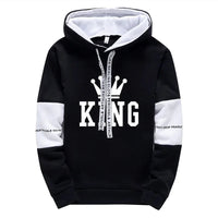 King Printing Mens Tracksuit Single Piece Sweatshirts Sweatpants Casual Hoodie Pants Outdoors Mens Clothing Hot Sales Streetwear Good Vibrations