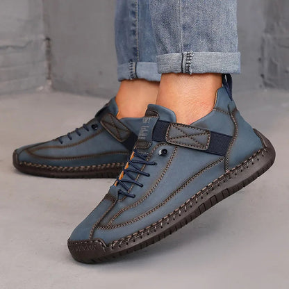 Boots Mid Top for Women British Style Retro Anti Slip Workwear Shoes Handmade Leather Loafers Casual Soft Soled Women Nude Boots Good Vibrations