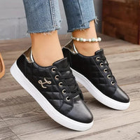 Women Sneakers 2024 Summer Fashion Breathable Shoes Woman Soft Sole Walking Sneakers Casual Women Sneaker White Sneakers Women Good Vibrations