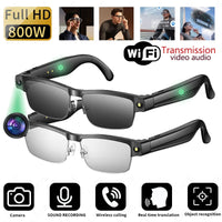 Sunglasses Smart Glasses 8 Million Pixels Recording Videos AI Photo Recognition Answer Translation 270mAh Bluetooth Glasses New Good Vibrations