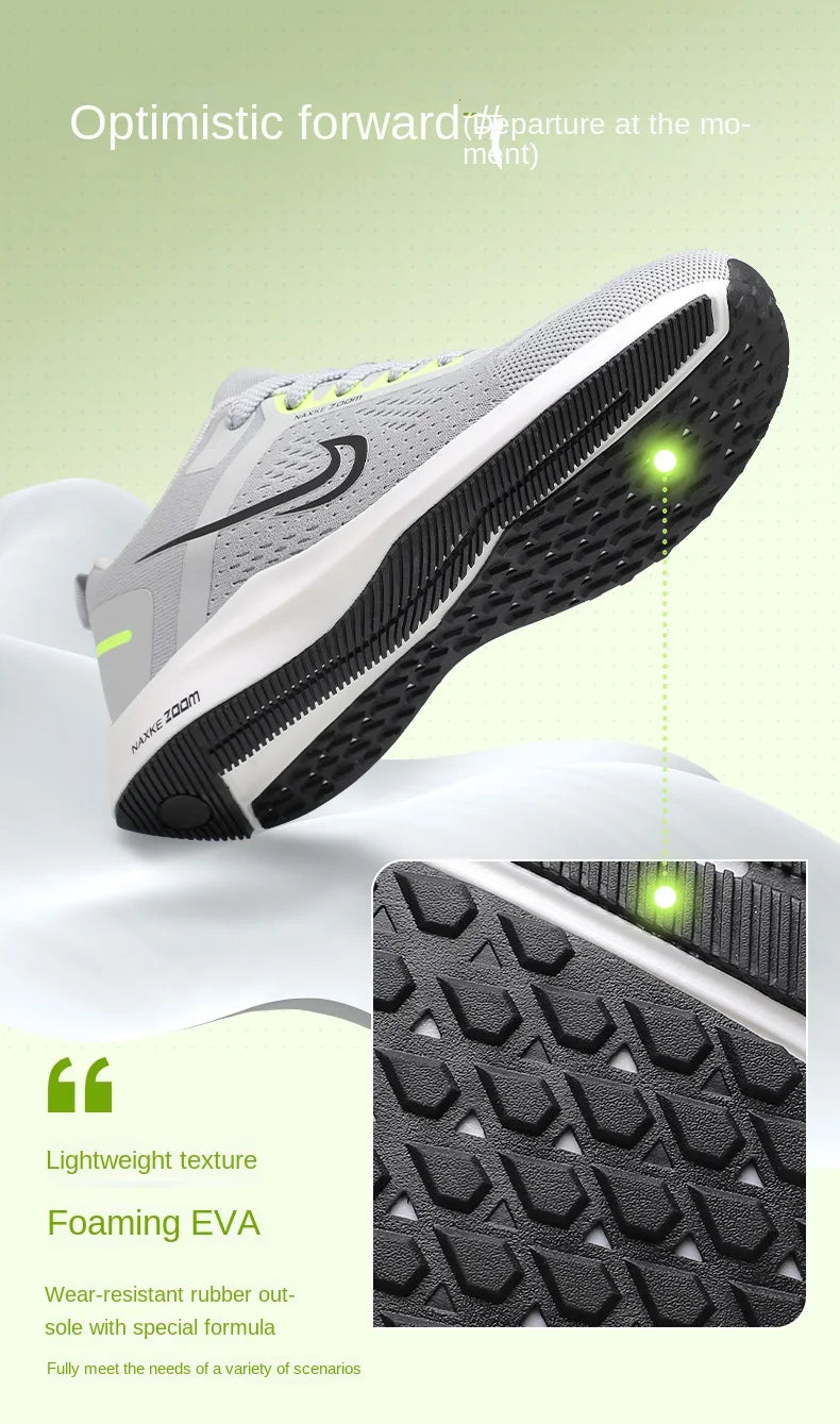 Men's Shoes 2025 New Summer Breathable Mesh Casual Sports Shoes Men's Trendyy Versatile Work Running Shoes Good Vibrations