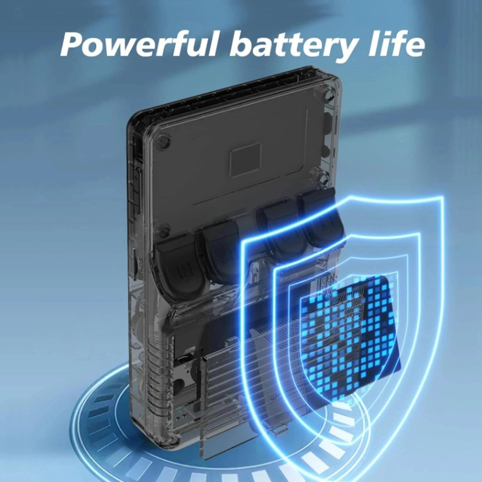 Handheld Game Console 3.5 Inch  LCD Screen Portable Video Game Console Dual Joysticks with 3200mAh Battery for Birthday Gift Good Vibrations