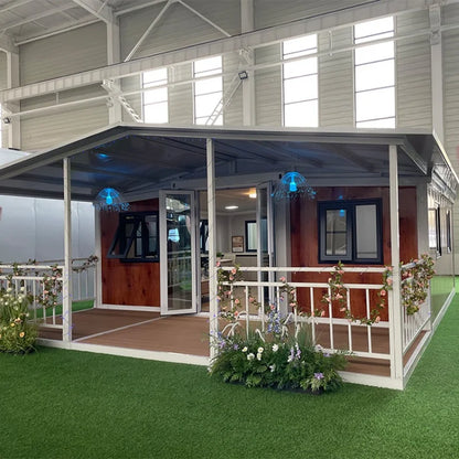 20ft 40ft Expandable Granny Flat Prefabricated Portable Container House Tiny House Prefabricated Foldable Container House Good Vibrations