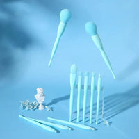 10 pcs Candy Color Makeup Brushes Set 2021 New Powder Foundation Eyebrow Eyeshadow Blush Make Up Tools Kit Foundation Brush Set Good Vibrations