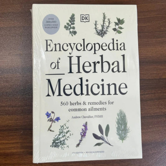 Encyclopedia of Herbal Medicine New Edition: 560 Herbs and Remedies for Common Ailments A5 Size English Book Good Vibrations
