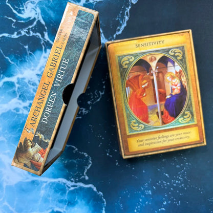 Popular Great Doreen Virtue Angel Series Oracle Cards Archangel Gabriel Cards  Tarot Cards for Beginners with PDF Guidebook Good Vibrations