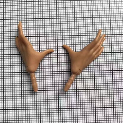 New Original Replacement Doll Hands Monstering High Doll Toy Parts Black Gray Yellow Blue Fishman Doll Hands DIY Toy Accessories Good Vibrations