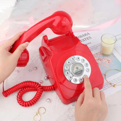 Audio Guestbook Phone Wholesale Wedding Party Gathering Guestbook Antique Telephones with Recording Function Retro Phone Good Vibrations