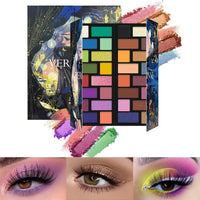 32 Colors Eye Shadow Plate Matte Eyeshadow Waterproof Long Lasting Make Up Pallet Shimmer Fashion Women Beauty Eyes Cosmetics Good Vibrations