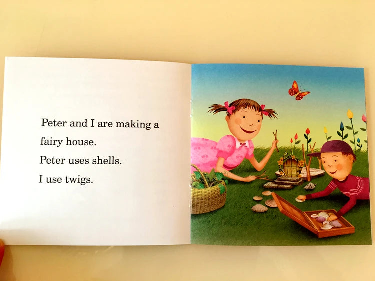 I Can Read Phonics 12 Books/Set My Very First Picture Books English Story Pocket Book for Children Kids Baby Montessori Reading Good Vibrations