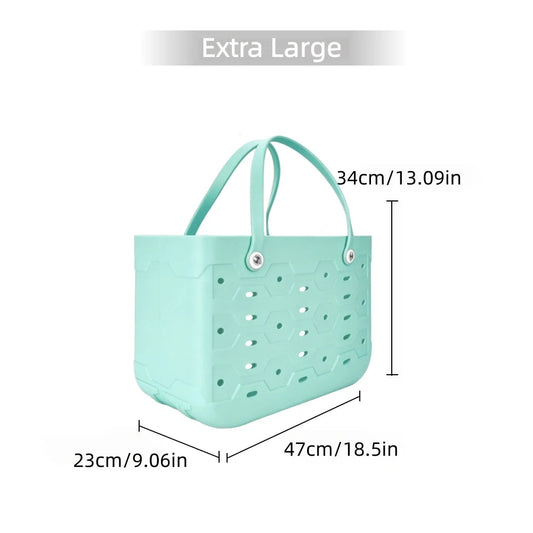 L/M/S multifunctional EVA tote bag, suitable for beach, swimming pool, gym and other occasions, suitable for both men and women