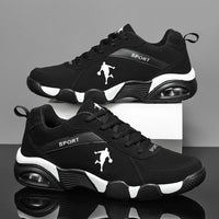 Shoes For Men Breathable Casual Shoes Men's Sneakers Summer Light Mesh Air Cushion Sports Shoes Outdoor Lace Up Training Shoes Good Vibrations