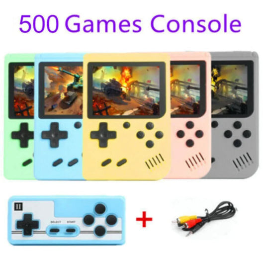 Built-in 500+ Classic games 5 inch arcade retro Console games console for Game boy Emulator TV Video Game Handheld Game Player Good Vibrations