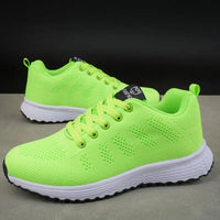 Women Sports Shoes for Women 2023 Casual Tennis Shoes Breathable Walking Mesh Platform Running Shoes Sneakers Female Footwear Good Vibrations
