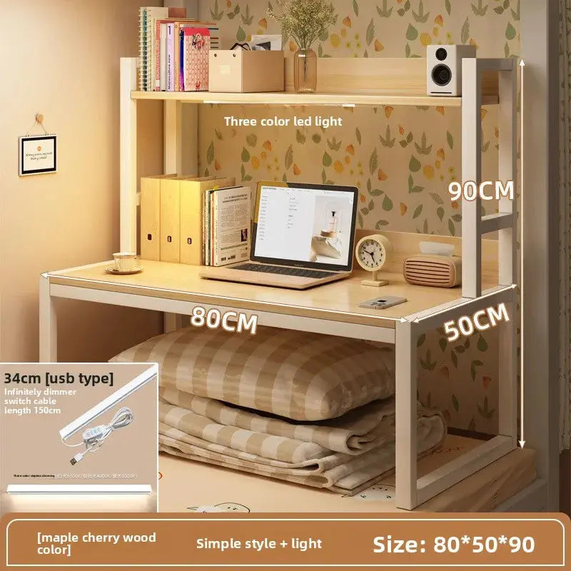 Bed computer desk bookshelf bedside table Good Vibrations