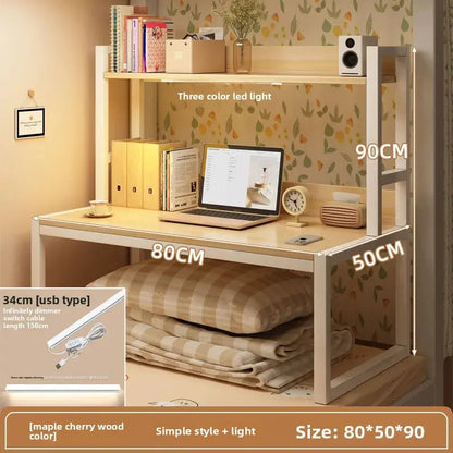 Bed computer desk bookshelf bedside table Good Vibrations