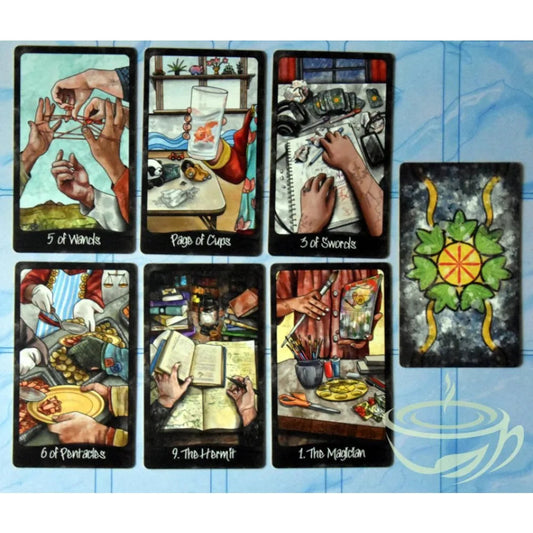 10.3*6cm Out of Hand Tarot 78 Cards That Invite You To Experience The Tarot Though Everyday Interactions and Scenarios Good Vibrations