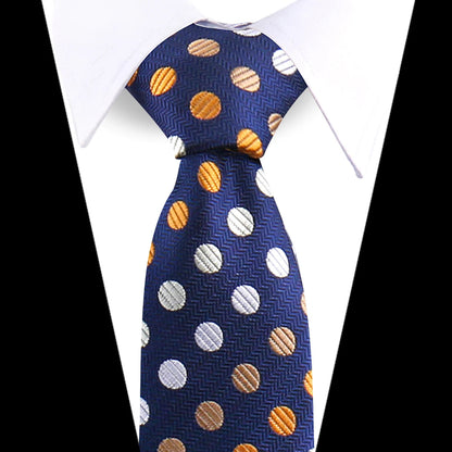 Elegant Ties For Men Fashion Item Necktie High Quality Classic Men Tie Suit Accessories Wedding Gifts Business Party Wholesale Good Vibrations