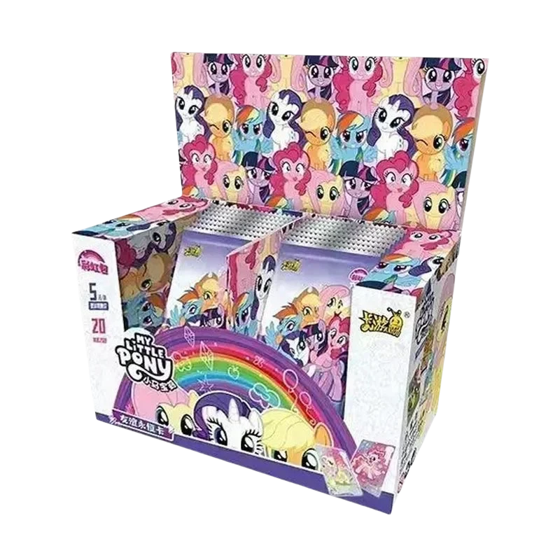 KAYOU Genuine New My Little Pony Friendship Eternal Star Bag 2 Rhythm Moon AR Gilded Decoration OR Collection Card Gift Good Vibrations