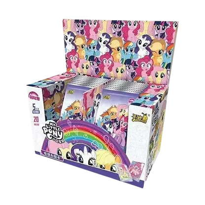 KAYOU Genuine New My Little Pony Friendship Eternal Star Bag 2 Rhythm Moon AR Gilded Decoration OR Collection Card Gift Good Vibrations
