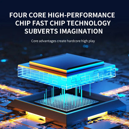 G90 7inch 64GB 4000mAh portable handheld game console arcade high-definition For PSP/PS1 nostalgic retro TV Gaming Controller Good Vibrations