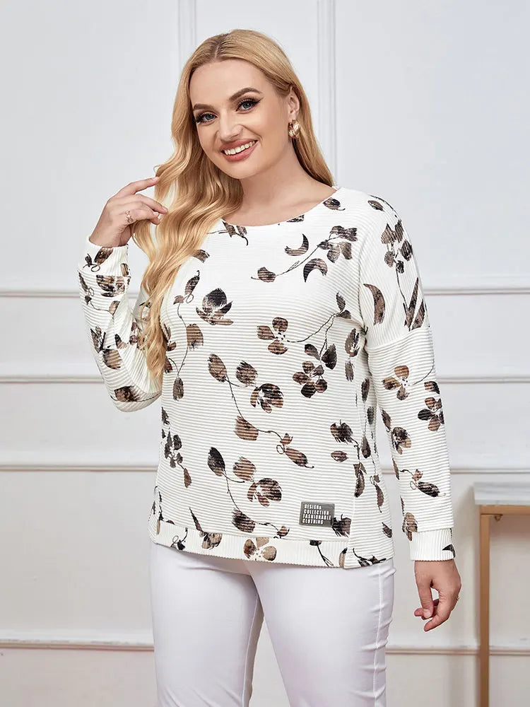 Womens plus size woven round neck shirt belongs to the category of womens clothing Good Vibrations
