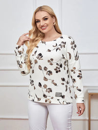 Womens plus size woven round neck shirt belongs to the category of womens clothing Good Vibrations
