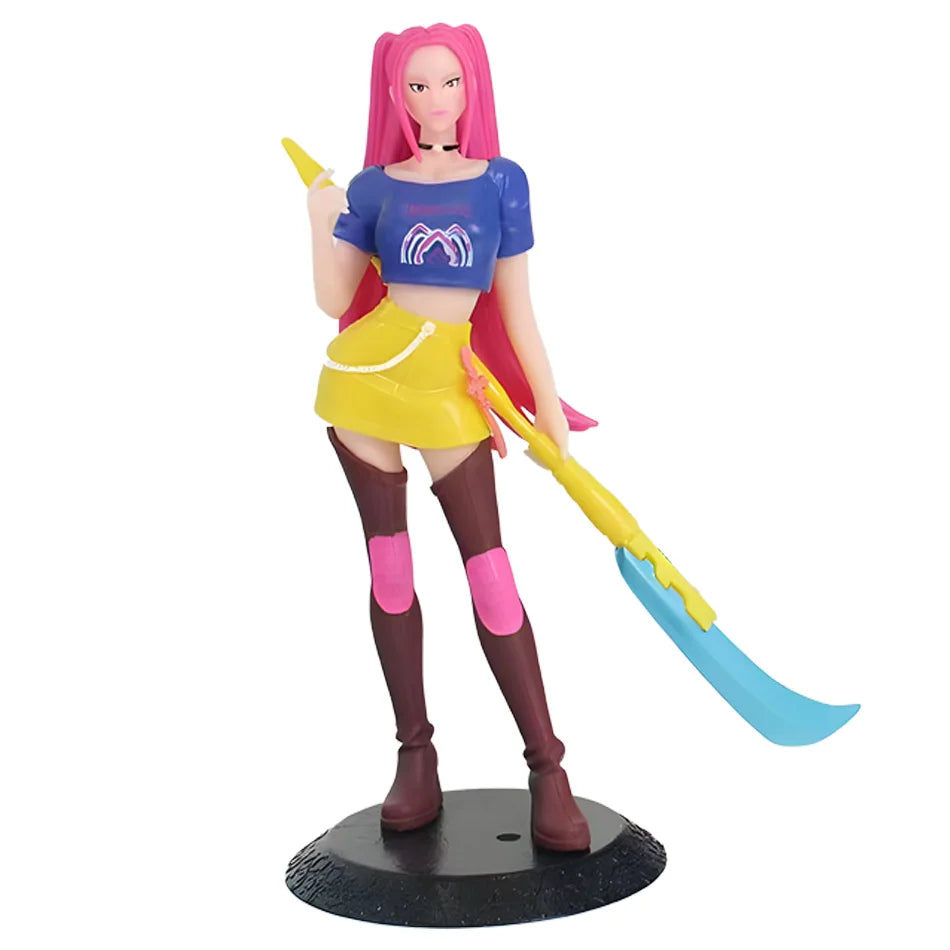 Kpop Demon Hunter Figura Rumi Mira Zoey Anime Model Collectible Statues Toys Decorative Items for Fans Good Vibrations