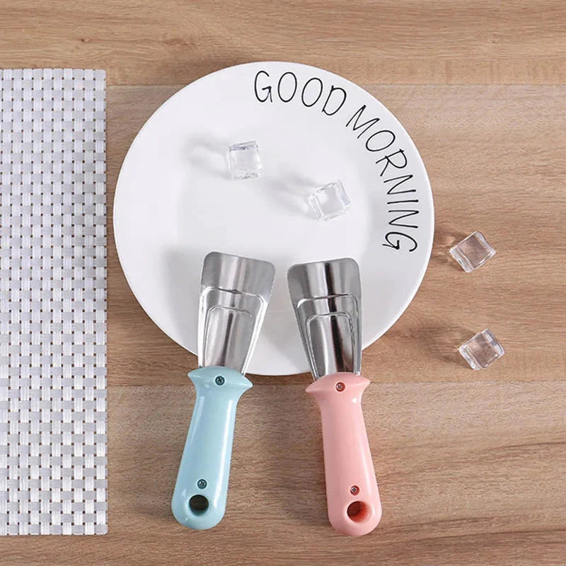 Kitchen Clean Gadget Portable Useful Fridge Accessories 1PC Defrosting Shovel Stainless Steel Freezer Ice Scraper Deicing Tool Good Vibrations