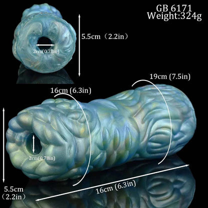 GEEBA Fantasy Animal Male Masturbator Realistic Silicone Flexible