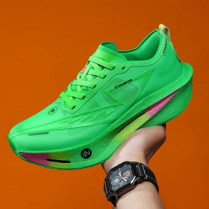 Running Shoes Speciality Carbon Board Marathon Men Sports Breathable Lightweight Women's Comfortable Athletic Sneakers Good Vibrations
