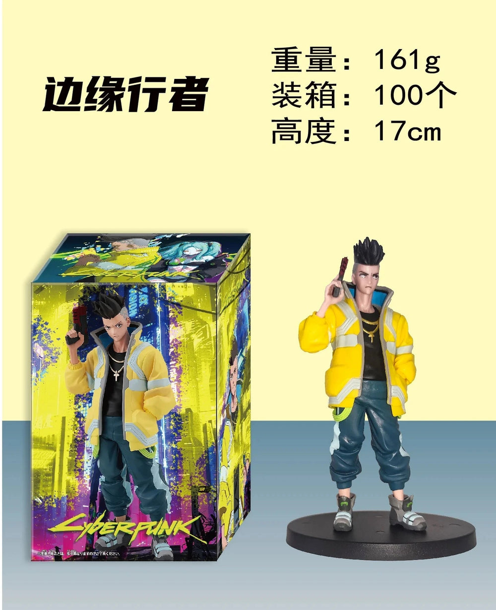 Anime Game Cyberpunk: Edgerunners Rebecca Figure Standing Model Toy Birthday Gift  Aciton Figure Collection Desk Decoration Gift Good Vibrations