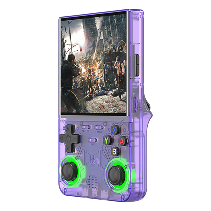 2025 R36 Ultra Open Source R36S Video Game Console Linux System 4.0 Inch IPS Screen  Portable Pocket Video Player 64G best Games Good Vibrations