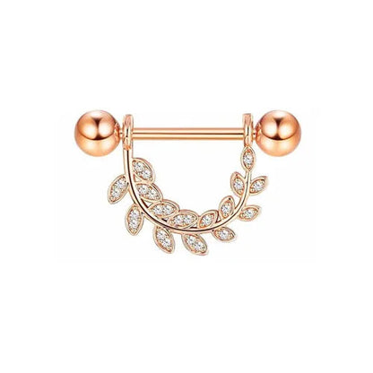 Bobisty Nipple Piercing Jewelry Stainless Surgical Steel Tongue Rings Ball Heart Butterfly Belly Barbell Body Jewelry for Women Good Vibrations