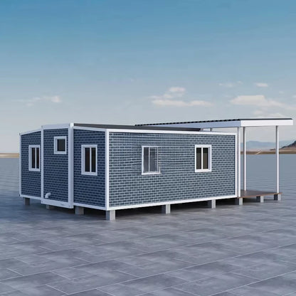 Expandable Container House 20 40ft Casa Prefabricada Vivienda Luxury Prefabricated Modular House 2-4 Bedrooms Prefab Tiny Homes Good Vibrations